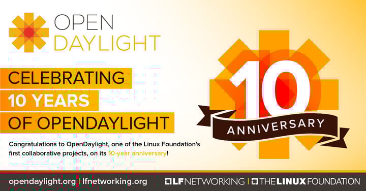 OpenDaylight: Celebrating 10 Years of the Most Popular Open Source SDN Controller